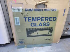 Fd04113 Rover Passenger Rear Right Door Glass 1989 - 1995 Range