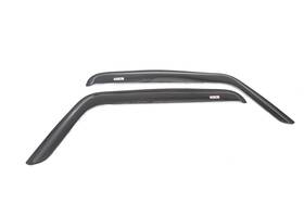 11351.11 Rugged Ridge Window Rain Deflectors For 07-16 Jeep Wrangler Jk Shatter Resista