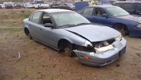 278-05510l Saturn Driver Rear Door Glass 4 Sedan Fits 00-02 S Series 280030