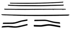 C5zz-6521458 Scott Drake C5zz-6521458/9e 65-66 Economy Window Channel Strip Set Coupe And Convertible