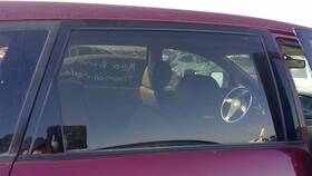 278-58701r Subaru Passenger Right Rear Door Glass Fits 06-14 Tribeca 96437