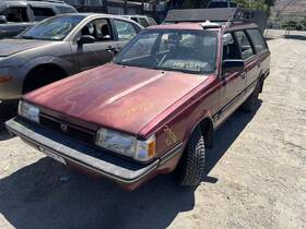 284-58084l Subaru Driver Quarter Glass 4 Door Station Wgn Fits 85-89 Pass. 1369731