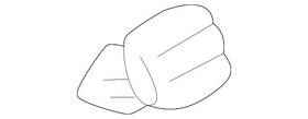 63166al040 Subaru Genuine Lift Gate Glass Retainer