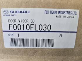 F0010fl030 Subaru Genuine - 5-door Side Window Deflectors For Crosstrek Impreza 2017-2023