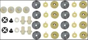 280111 Swr New Reproduction 1972 Dodge Demon And Plymouth Duster Door Window Hardware Kit