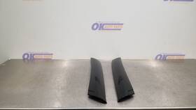 270.to1y24 Toyota 24 Gr Supra A90 Exterior A Pillar Windshield Post Trim Set Pair Black