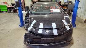 Toyota 277-10618r Passenger Right Front Door Glass Tempered Fits 23-24 Prius 1203198