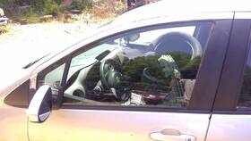 277-59264l Toyota Driver Left Front Door Glass Hatchback 4 Fits 12-19 Yaris 25556