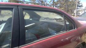 278-58183l Toyota Driver Left Rear Door Glass Sedan Fits 93-97 Corolla 30257361