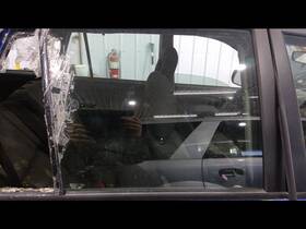 278-58403ar Toyota Passenger Right Rear Door Glass Green Tint Fits 01-05 Rav4 55272