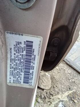 279-56444r Toyota Passenger Right Rear Door Vent Glass Sedan Fits 93-97 Corolla 1673547