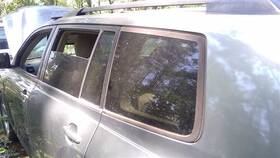 284-50301bl Toyota Driver Left Quarter Glass Without Antenna Fits 08-10 Highlander 22239