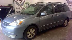 284-58780al Toyota Sienna 2004-2010 Left Quarter Glass With Sunshade
