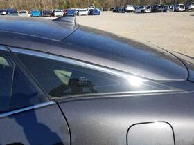 284.to1v23 Toyota 23 2023 Crown Oem Driver Left Rear Quarter Glass Window Chrome Trim