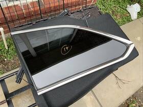 62720-0e150 Toyota 2014-2019 Highlander Rear Left Quarter Window Glass Lh Oem