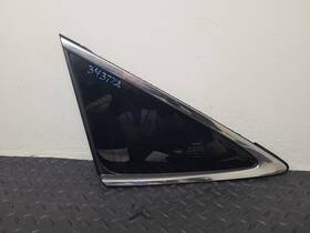 62720-48450 Toyota 21-24 Venza Rear Left Driver Side Quarter Glass Window Oem