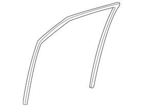 68141-12512 Toyota Genuine Run Channel