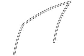 68151-02240 Toyota Genuine Run Channel