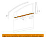 7571047031 Toyota Oem Prius V-door Window Sweep-belt Molding Weatherstrip Right