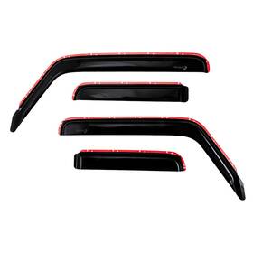 4811ic Trailfx Tfx Inchannel Wndw Vents Smoke 4pc