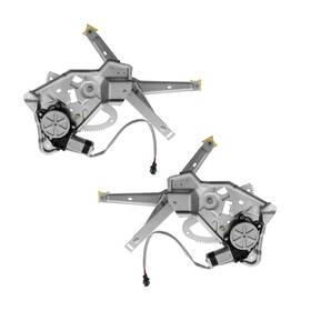 Trq Wra50889 Power Window Regulator And Motor Assembly Set Compatible With Bmw 525i 530i 535i