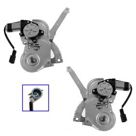 Wra50923 Trq Power Window Motor And Regulator Assembly-power 2 Piece Set