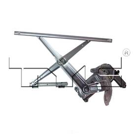 660134 Tyc Power Window Motor And Regulator Assembly