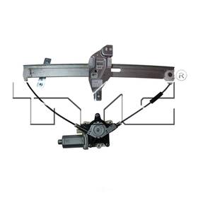 660199 Tyc Power Window Motor And Regulator Fits 2006-2016 Chevrolet Impala Limited 660199 Tyc Power Window Motor And Regulator Fits 2006-2016 Chevrolet Impala Limited