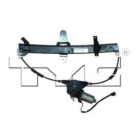 660247 Tyc Power Window Motor And Regulator Assembly