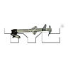 660378 Tyc Power Window Motor And Regulator Assembly For 08-12 Honda Accord
