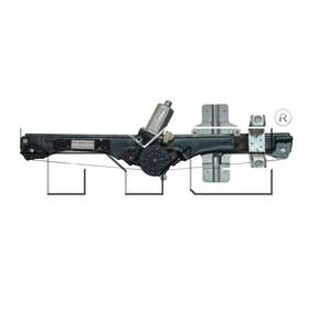 660475 Tyc Window Reg With Motor