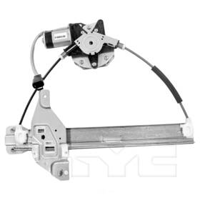 660682 Tyc Power Window Motor And Regulator Assembly