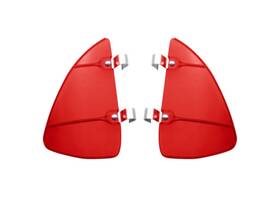 Hrr-14-r Up Red Accessory Vent Wing Window Air Deflector Breeze Breezies Pair