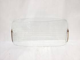 275-50634b Volkswagen 1967 1971 Beetle Oem Black Rear Glass Heated