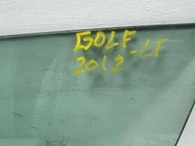 277-50503l Volkswagen Golf 2012 2 Door Front Left Driver Side Window Glass Factory