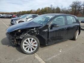 278-50381l Volkswagen Driver Left Rear Door Glass Hatchback Fits 10-14 Golf 628560
