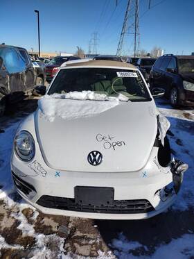 284-59002l Volkswagen Driver Left Quarter Glass Convertible Fits 13-19 Beetle 1224154