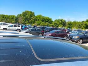 288-10035 Volkswagen Local Pickup Only Roof Glass Panoramic Rear Fits 18-19 Atlas 2629107