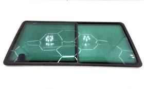 43r-001108 Volkswagen 96-03 Oem Eurovan Mv Middle Left Panel Movable Glass Window Note