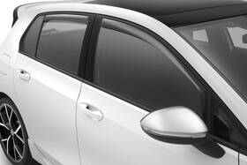 5h4-072-194 Volkswagen Genuine Side Window Deflectors - Rear