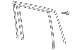 5nn-839-432-c-vnh Volkswagen Genuine Window Guide