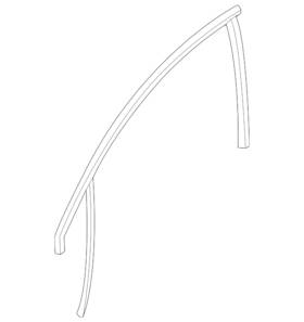 31352545 Volvo Genuine Window Channel