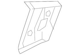 Volvo 31675332 Genuine Back Glass Bracket