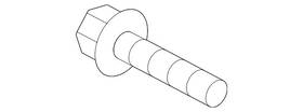 Volvo 986197 Genuine Fixed Glass Retainer Screw