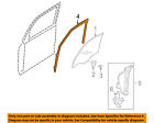 Zzca59605a Mazda Oem Tribute Front Channel Left