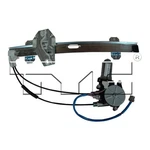 Tyc 660228 Power Window Motor And Regulator Assembly For 94-97 Accord Cl. Fixed Price $81.50.