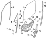 Genuine Land-rover Run Channel LR189314. Fixed Price $134.26.