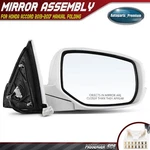 Passenger Power Mirror W/ Signal Heated White 6 Pins For Honda Accord 2013-2017. Fixed Price $76.79.