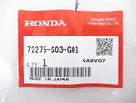 Genuine Oem Honda 72275-S03-G01 Driver Front Door Run Channel Weatherstrip. Fixed Price $154.95.