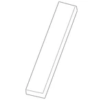 Genuine Kia Lift Gate Glass Pad 86114-2L000. Fixed Price $17.71.